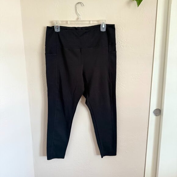Danskin Black Leggings – Size XL (Like New) - Picture 1 of 4